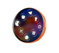 Digital Badge Pin - Wearable Badge With Touchscreen LED Display - Digital Closthes Pin,for Anime Fans Video Photo Slideshow Backpack Clothing