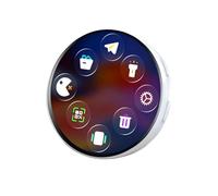 Digital Badge Pin - Wearable Badge With Touchscreen LED Display - Digital Closthes Pin,for Anime Fans Video Photo Slideshow Backpack Clothing