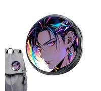 Digital Badge Pin - Wearable Badge With Touchscreen LED Display - Digital Closthes Pin,for Anime Fans Video Photo Slideshow Backpack Clothing