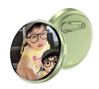 Digital Badge | Smart Rechargeable Wearable | LED Digital Badge Photo Video | For Anime Fans Collectors Teens Adults Daily Travel Holiday Cosplay