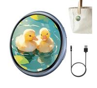 Digital Badge Smart Wearable Electronic Touchscreen Dynamic Disp Anime Toys