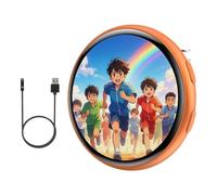 Digital Badge Smart Wearable Electronic Touchscreen Dynamic Disp Anime Toys