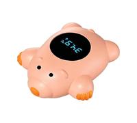 Digital Bath Gauge, Floating Water Meter, Waterproof Temp Reader, Accurate Nursery Bathroom Safety Accessory, Convenient Mother Parent Travel Tool, Measuring Gear for Boys, Girls, 9.2x8.1x3cm