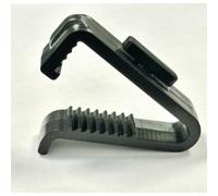 DIGITAL BIRD - 5 clips de plástico ABS negro - FAST-ABS-5