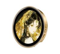 Digital | Botón Electrónico,Placa de Píxeles con Pantalla Táctil HD de 4.7 cm - para Aficionados al Cómic y Cosplay en el Hogar o la Oficina