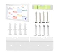 Digital Calendar Wall Mount | No Drilling Digital Calendar Wall Mount - Metal Display Bracket For Monthly Planner With Accessories For Kitchen Family School Bedroom Studio Living Room Fridge