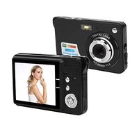 Digital Camera, 18MP Auto 8X Digital Zoom 2.7in LCD Display Photography Shooting CAM with Microphone for Children Friends Parents Gifts(Black) (Color : Black)
