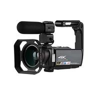 Digital Camera, Cámara de Video 4K IR VISMACIÓN DE VISIÓN Noche Completa HD AE8 Cámaras Digitales Vlog Profesional de grabadora de cámara de Zoom Digital for grabación de vlog(Bundle B)