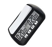 Digital Chess Clock with Audible Alarm Function YS 902 English Version, Black, Precision Timing for Competitive Play, Practice and Tournament Use, Ideal for Chess Enthusiasts and Beginners