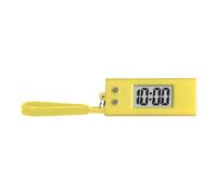Digital Clock Keychain - Accurate Silent Small Keyring Mini Pendant