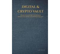 Digital & Crypto Vault: Classic Fabric: Discreet Offline Data Vault, Password Journal & Cryptocurrency Seed Phrase Recovery Backup