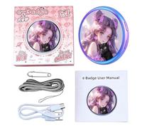 Digital Del Pin De La Pantalla Táctil HD Recargable Fotografía Instantánea - De Pantalla Electrónica | Para Fans De Animados Adultos Convención Festival ACG Evento, Se référer au