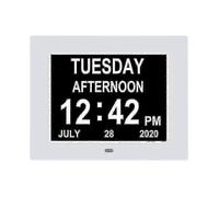 Digital Dementia Clock Calendar Clock Day Date Clock Large Display Large Clear Unabbreviated Time An
