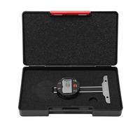 Digital Depth Gauge 0-50.8 mm, Electronic Depth Indicator with LCD Display and USB Data Interface, High - Accuracy 0.01 mm Measuring Tool for Precision Engineering and Workshop