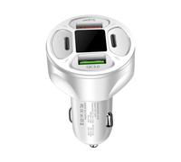 Digital Display Car Charger, Car Voltmeter USB Cars Charger with Voltage