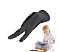 Digital Drawing Glove - Two-Finger Artist Glove for Tablet Drawing | Breathable Drawîng Gloves | 2-Piece Set, Triple-Layered Thickened, Stain-Resistant, Sweat-Absorbent, Prevents Accidental Contact, f
