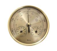 Digital Fishing Barometer, 13.2x3.5cm Metal Weather Monitoring Gauge, High Precision Temperature Sensor, Tracking, Hiking, Camping, Outdoor Activity