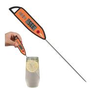 Digital Food Thermometer - Stainless Steel Probe, Waterproof Instant Read | Cooking Grill Thermometer For Meat BBQ Kitchen Baking And Outdoor Meal Preparation