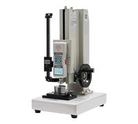 Digital Force Gauge Stand - Manual Push Pull Test Stand with Digital Scale Ruler, USB Data Output, Ideal for Lab Tension Tests, Stroke 180mm/7(1000N)