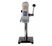 Digital Force Gauge with Manual Push Pull Test Stand - 500N/1000N Capacity, 75mm Stroke, USB Data Output, Ideal for Electronics and Automotive Testing(A,500N)