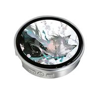 Digital Foto Video - Botón Electrónico - De Píxel con Pantalla Táctil HD De 1,85 Pulgadas - para El Hogar, Oficina, Mesa, Amantes De Los Dibujos Animados, Fanáticos,