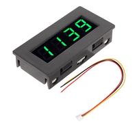 Digital Frequency Meter Speedometer, 4 LED Digital Tachometer with Dual Mode RPM and Hz Display, 0.56 in Bright LED for DC 8 to 15V Motor, Speed Sensor for Automotive Industrial Us (Verde)