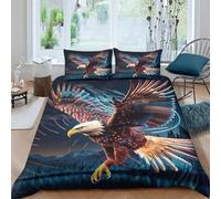 digital Funda Edredon Microfibra de poliéster Tres Piezas Diseño 3D con Cremallera digital arte estilo Funda de Edredón incluye Funda de Almohada a Juego Suave Lavables for Adolescentes （135x200cm）