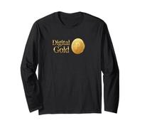 Digital Gold Seguro escaso Valor de Tienda Bitcoin a Largo Plazo Manga Larga