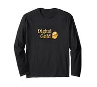 Digital Gold Seguro escaso Valor de Tienda Bitcoin a Largo Plazo Manga Larga