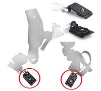 Digital HD 2 Placas de Repuesto para Correa y Doble Correa Eccetera como Nikon AN-SBR2