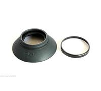 Digital HD ® Ocular de Goma Compatible con Nikon Rubber Eyecap DK-19 Compatible con Nikon D700 D800 D4 D3S D3X D2X D2H F5 F6