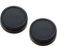 DIGITAL HD Par de tapones para objetivo Nikon compatible con AF EF AI F REAR LENS CAP compatible LF-1