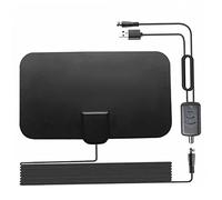 Digital HDTV 1500 Millas Antena TV Antena 4K 1080P HD Receptor con Amplificador de Señales Púrpura