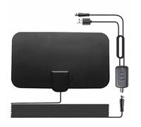 Digital HDTV 1500 Millas Antena TV Antena 4K 1080P HD Receptor con Amplificador de Señales Púrpura