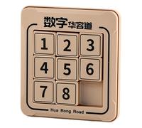 Digital Huarong | Educativo | Juego De Lógica Numérica Deslizante Para Niños Y Adultos | Juguete Portátil Para Entrenar El : Mejora El Pensamiento, La Coordinación, La Memoria Y