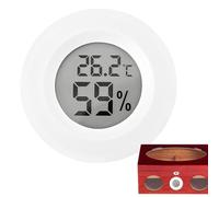 Digital Hygrometer - Termómetro higrometer - Medidor de humedad para humidificadores de humedad | Interior Thermometer for Home Baby Room Humidity Sensor Monitor