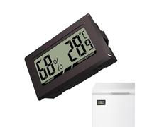 Digital Hygrometer Thermometer - Precise Temperature Humidity Tester | Small LCD Display Meter for Home, Reptile Tank and Indoor Climate Control