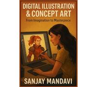 Digital Illustration & Concept Art: From Imagination to Masterpiece (Technical Skill Books By Sanjay Mandavi)
