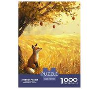 Digital Ilustración Arte Animal 1000 Piezas Puzzles para Adultos Cumpleaños Juego De Rompecabezas Juegos Educativos Decoración Relajación Y Sabiduría 70x50cm/1000pcs