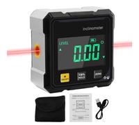 Digital Inclinometer, Electronic Degree Angle Finder with LCD Display, Precision Level Measuring Tool for Stud Alignment, Miter Saw Setup, Compass Calibration, Car Maintenance, Table Work