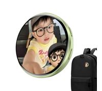 digital, inteligente recargable LED Wearable Badge for Photo Video Display, programable Animation and Custom Text, Cool Accessory for Anime Fans Collectors Teens Adults Daily Travel Holiday