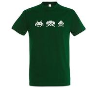 Digital Invaders T-Shirt - Jeu Arcade Game Retro Nerd Alien VG Sprite Space 80s Eighties Konsole Console Tamaños S - 5XL