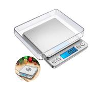 Digital Kitchen Scale, 500g/ 0.01g Small Jewelry Scale, Food Scales Digital Weight Gram And Oz, Digital Gram Scale with Lcd/tare Function for Jewelry