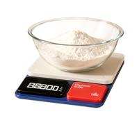 Digital Kitchen Scale - 8.07 Inches Rechargeable 5-Unit Measurement for Precise Weighing, Meal Prep Scale with Compact Design, Kitchen Tool for Coffee, Bread, Seasoning, Dessert, Home