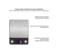 Digital Kitchen Scale Electric Food Weighing Scale with Backlit Large Platform