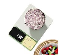 Digital Kitchen Scale | Tare Function & LCD Display | Stainless Steel Food Scales Weight Grams | For Coffee Bread Seasoning Possert Home Bakery Restaurant Catering Truck Cafe