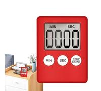 Digital Kitchen Timer - Loud Magnetic Countdown Clock, Easy Read Display Timer with Adjustable Alarm for Cooking Study Exercise or Classroom Activities, Ideal for Home and Professional Use
