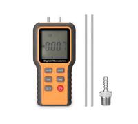Digital Manometer Lcd Display Switchable 12 Pressure Units Adjustable Indoor Temperature Measure