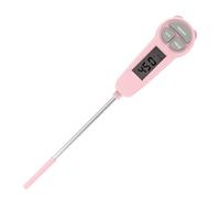 Digital Meat Temperature Gauge - ABS 304 Stainless Steel 3.2x20cm | High Precision Cooking Thermometer | Portable Food Temperature Meter For Home Travel Picnic Barbecue Baking