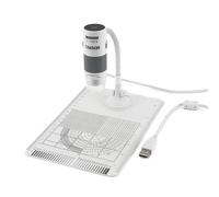 Digital Microscopio USB 75x 300x Amplificador On Flexible Soporte LED Carson